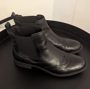 Geox Black Chelsea Boots - US8.5